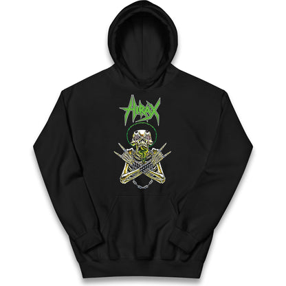 Hirax Rock Band Kids Hoodie