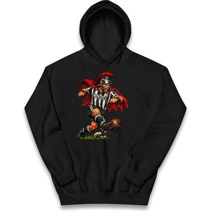Retro Bath City Football Kids Hoodie