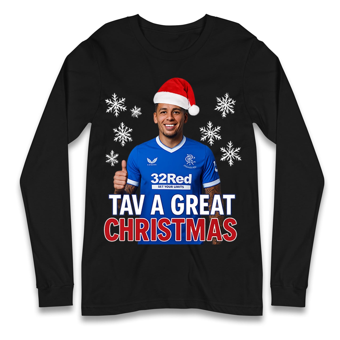 Tav a Great Christmas Rangers Longsleeve T Shirt