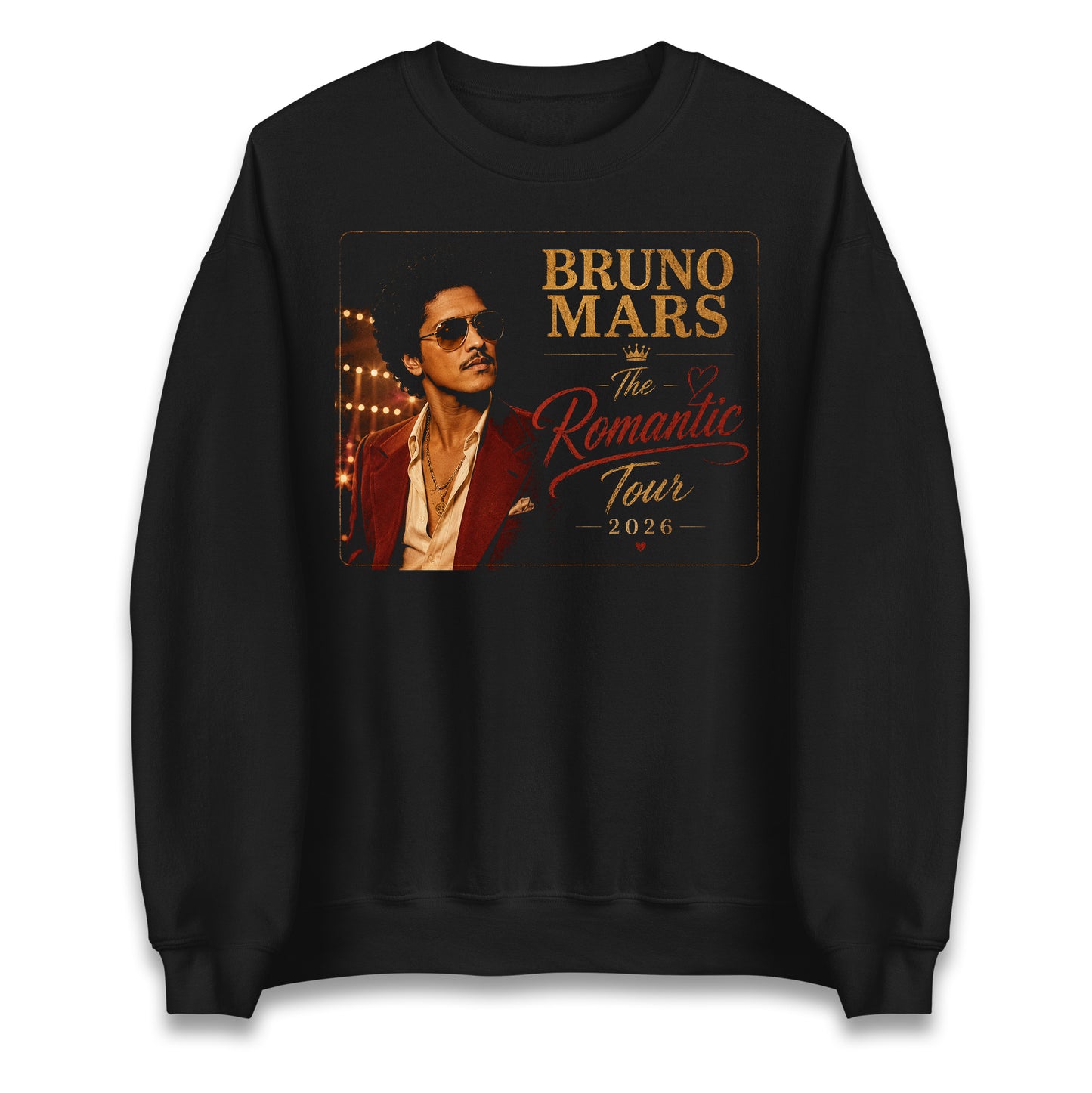 Bruno Mars The Romantic Tour 2026 Jumper