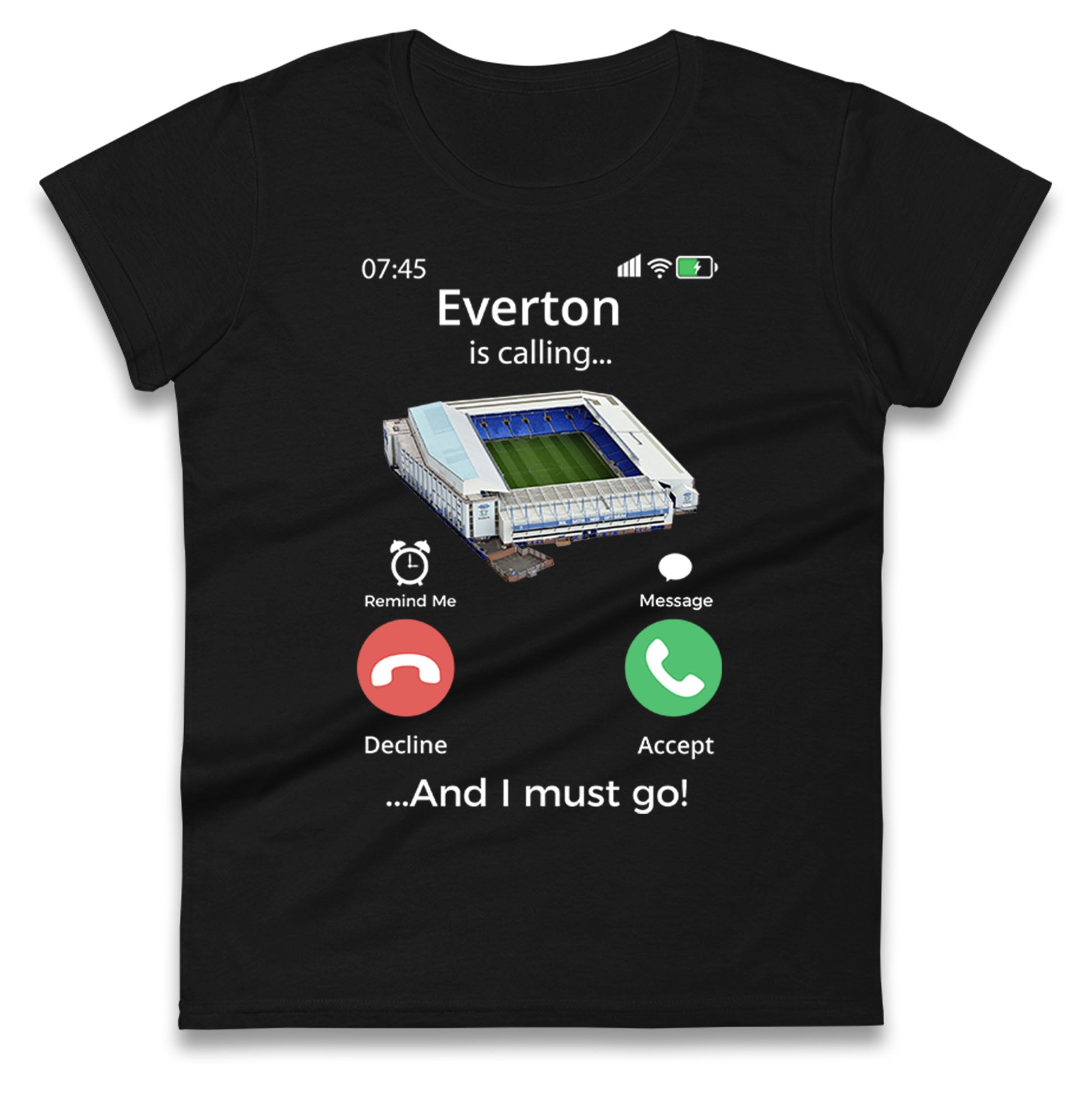 everton women’s t shirt