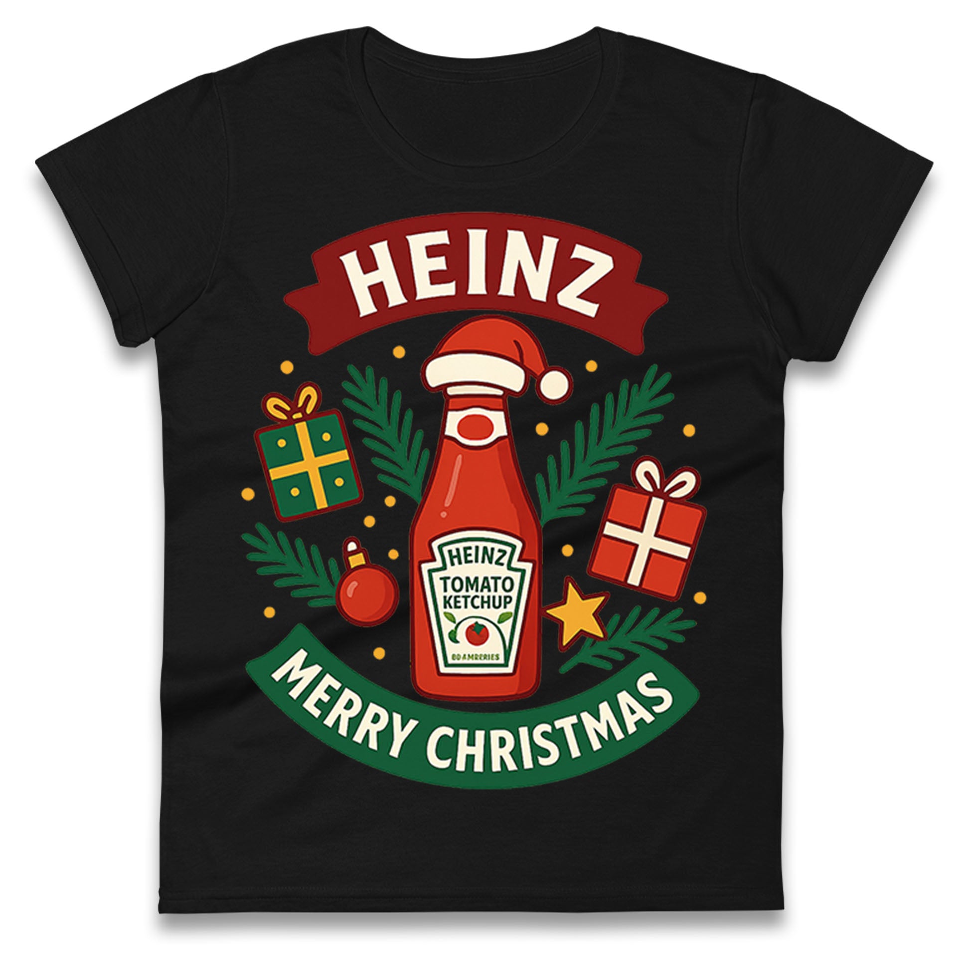 Heinz Christmas Ladies T Shirt 
