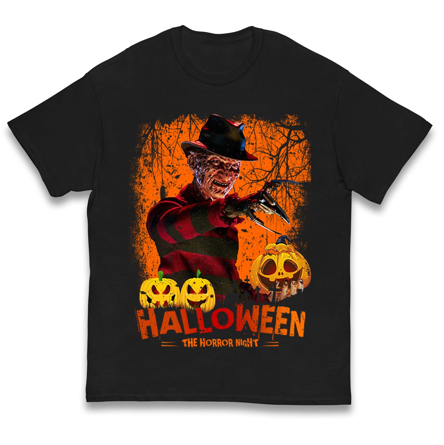 Freddy Krueger Halloween Horror Night Kids T Shirt