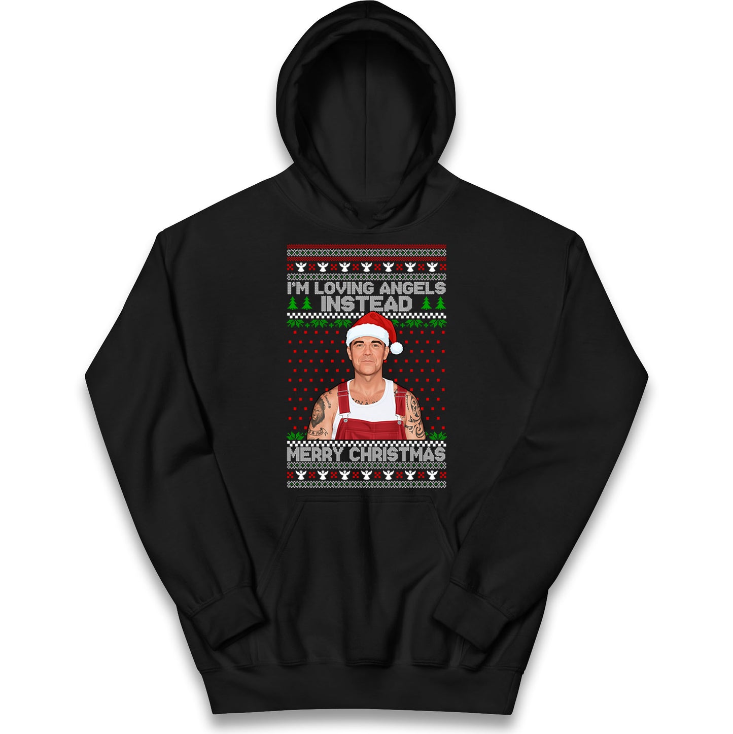 Robbie Williams Christmas Kids Hoodie