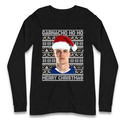 Garnacho Christmas Longsleeve T Shirt