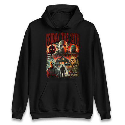 Jason voorhees Friday The 13th horror Halloween Bootleg Unisex Hoodie