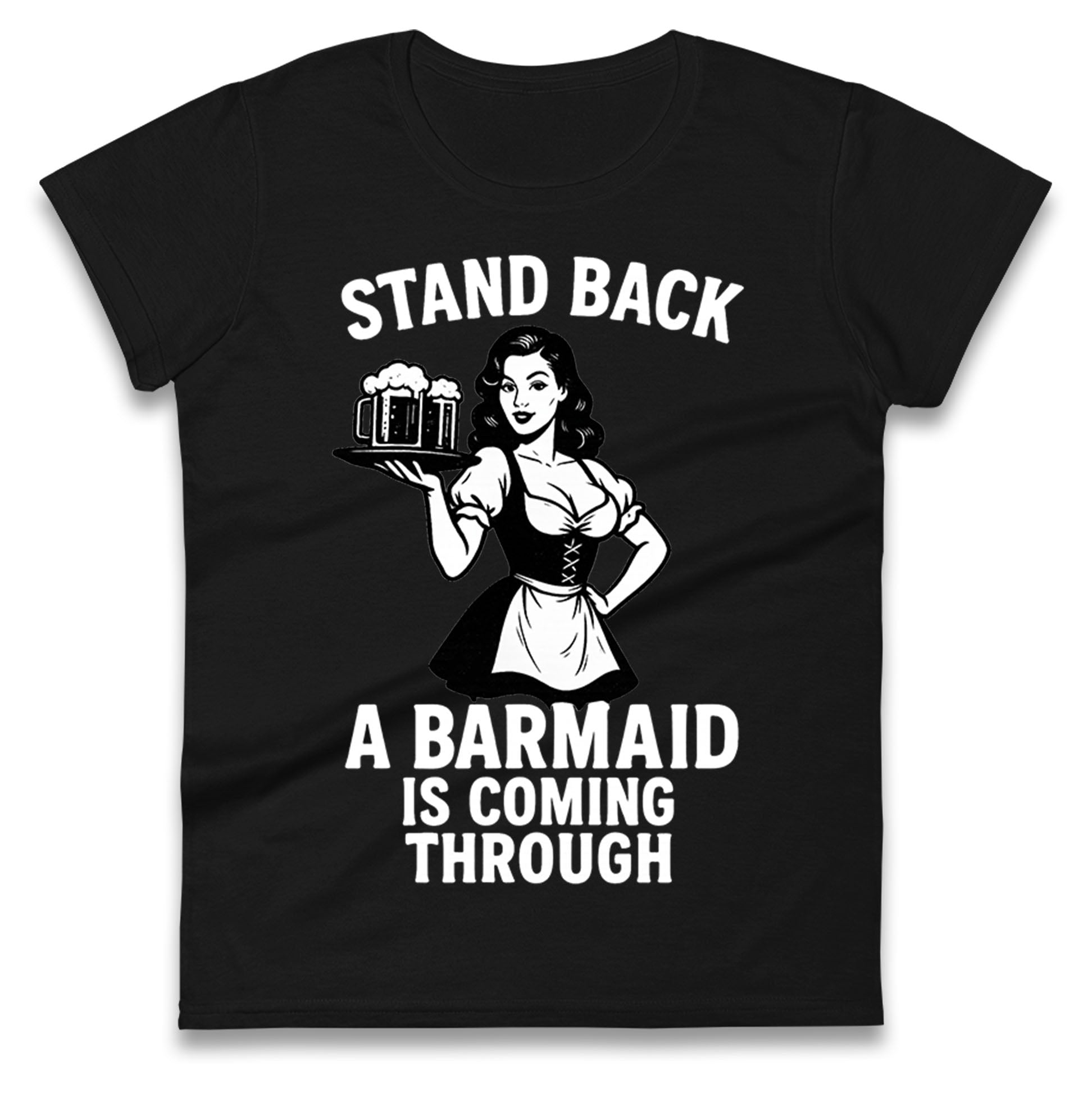 Barmaid Ladies T Shirt 