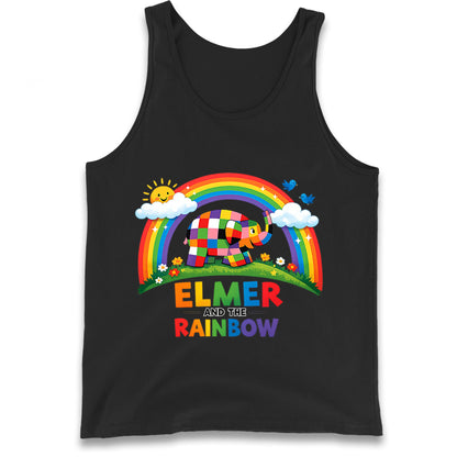 Elmer And The Rainbow Tank Top