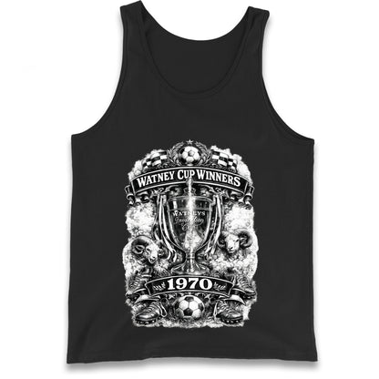 Retro Derby Watney Cup Winners 1970 Tank Top