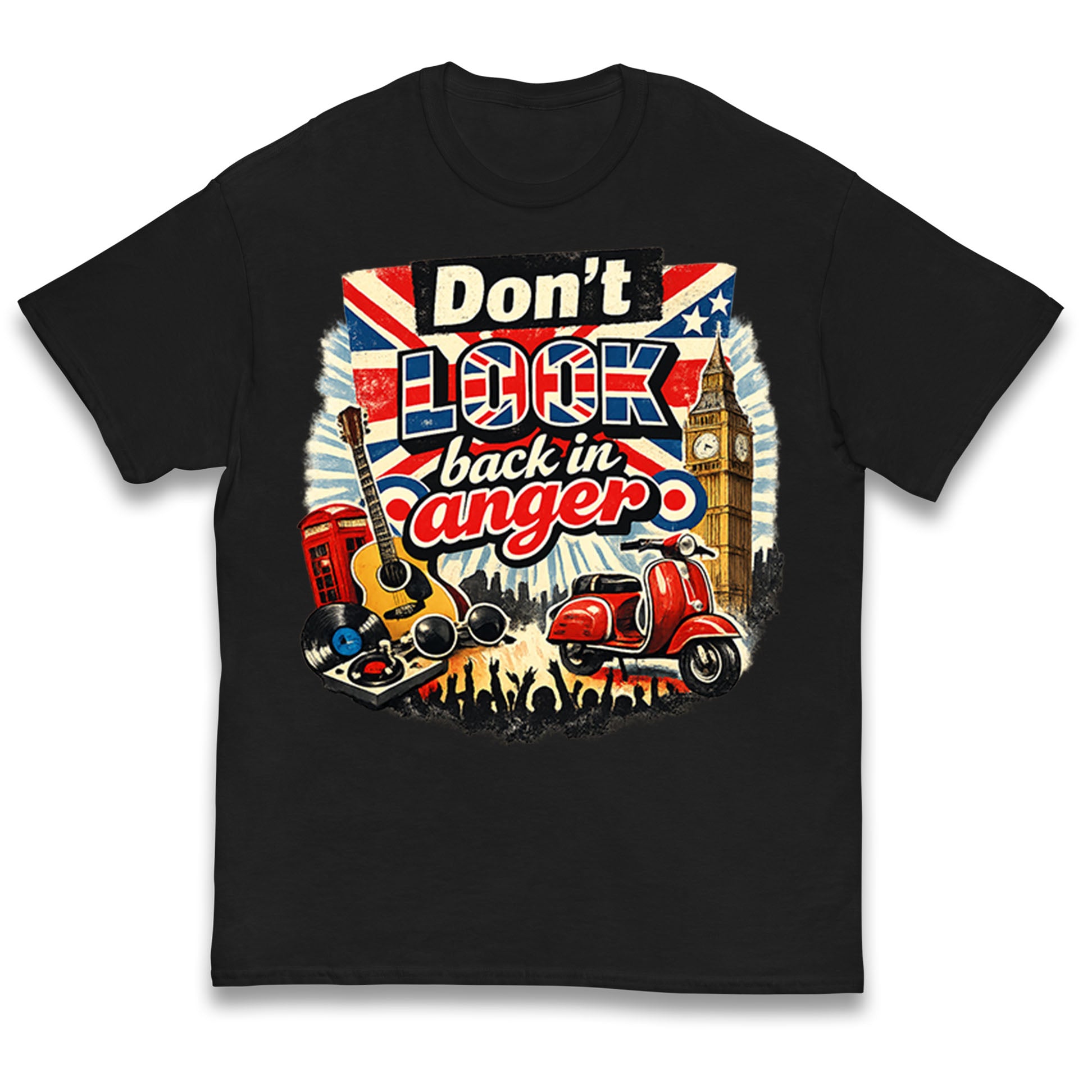 Don't Look Back In Anger Kids T Shirt