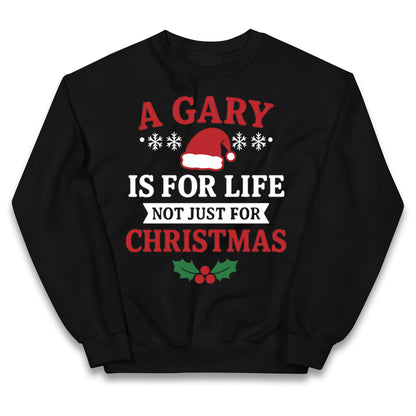 Gary Name Kids Jumper