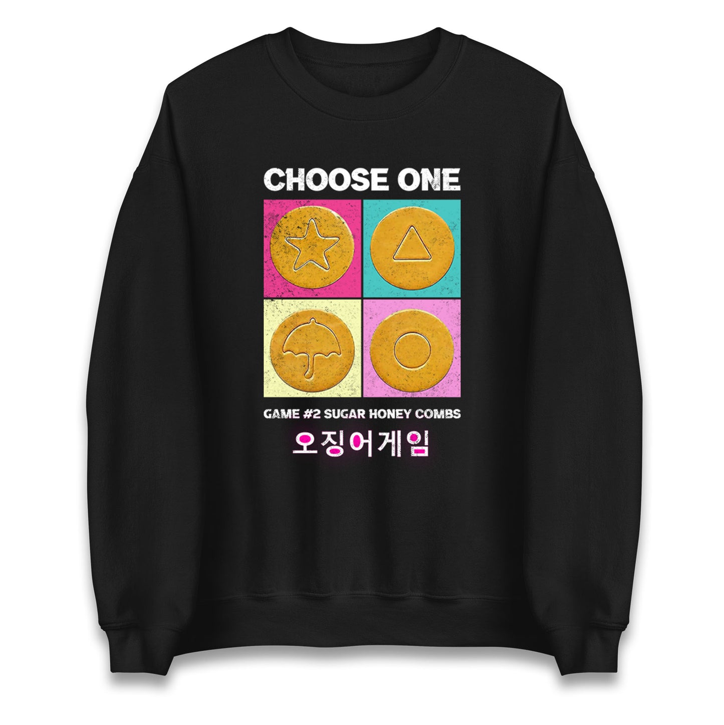 Squid Game Sugar Honey Comb's Cookie's Sweatshirt