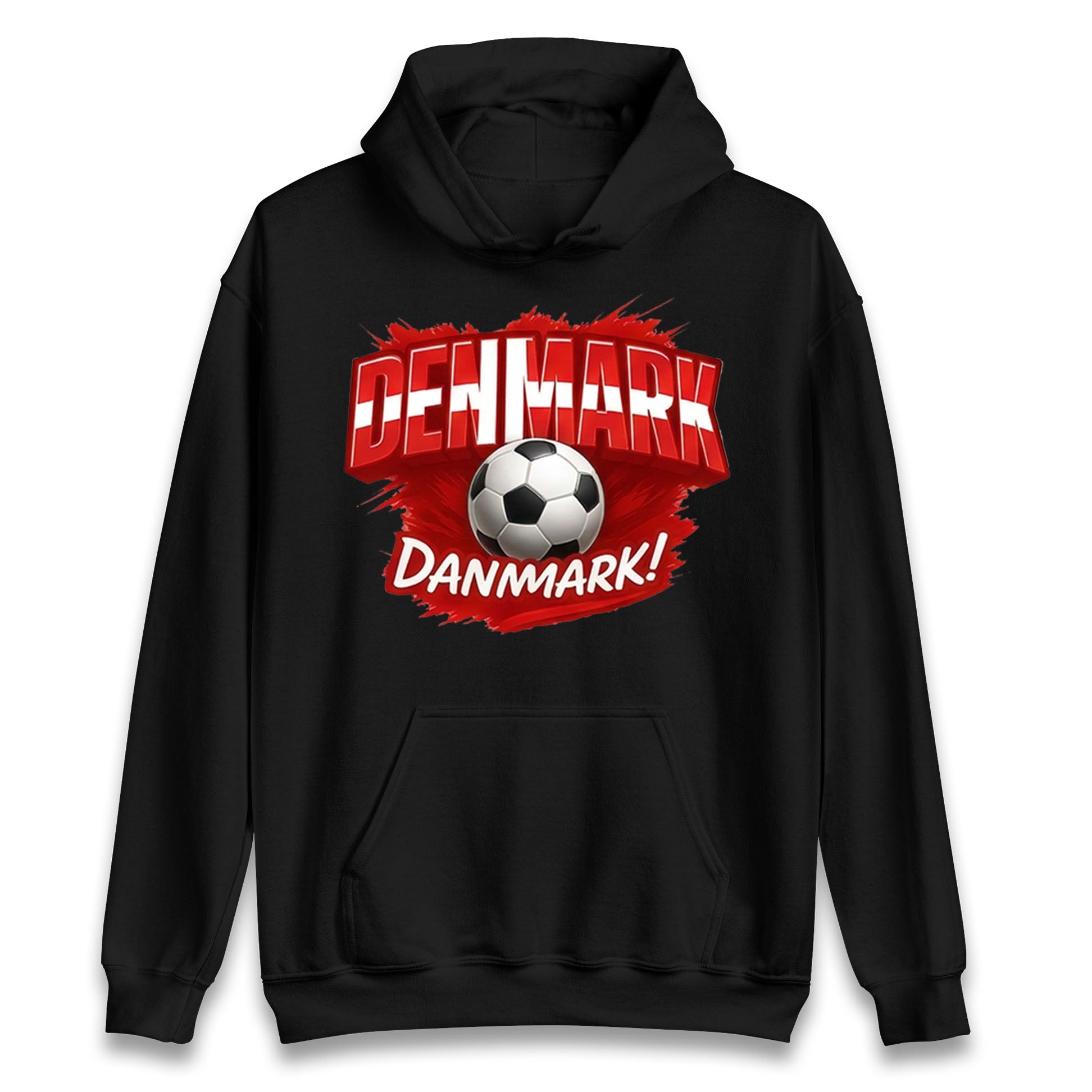 Denmark Retro World Cup Hoodie
