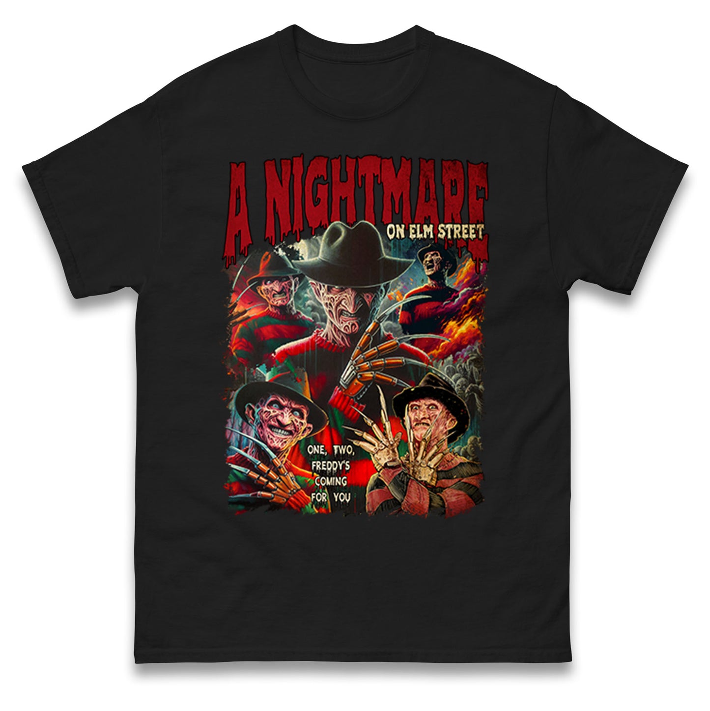 Freddy Krueger Bootleg Halloween T Shirt