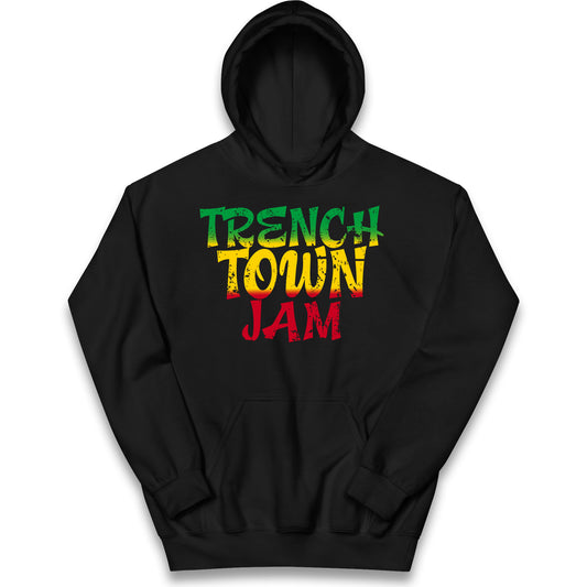 Trench Town Jamaica  Kids Hoodie