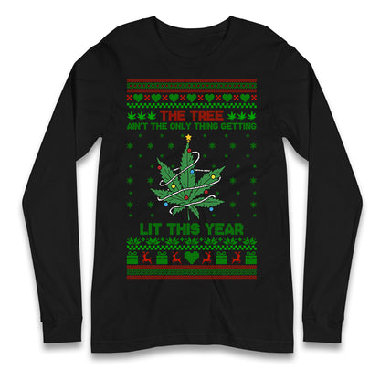 Cannabis Christmas Longsleeve T Shirt 