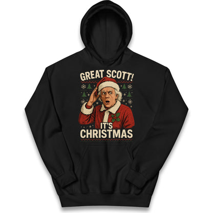 Back to the Future Doc Brown Kids Hoodie