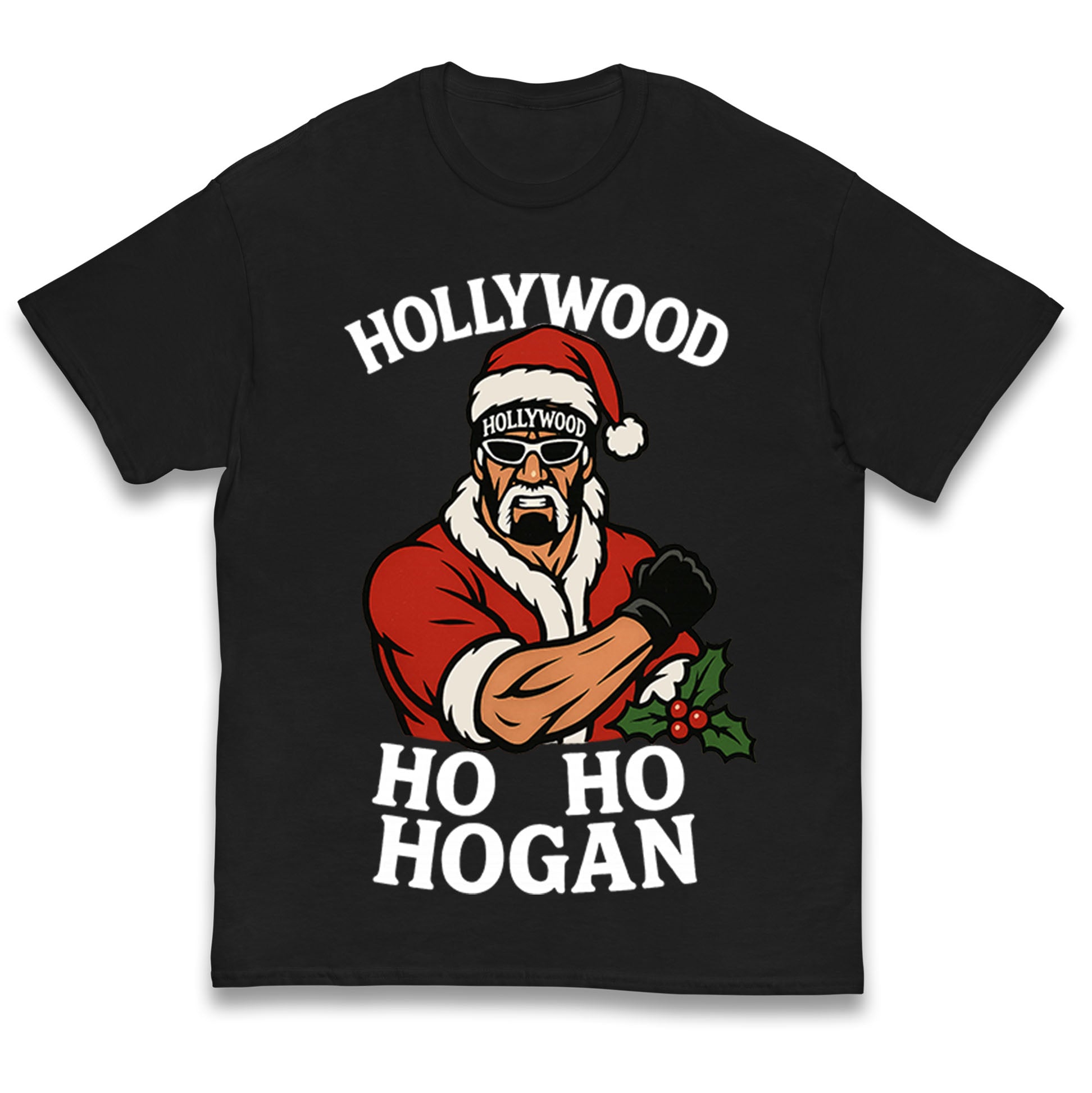 Hulk Hogan Christmas Kids T Shirt 