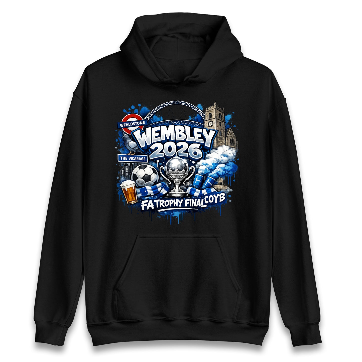 Wealdstone FA Trophy Final Wembley 2026 | Buy FA Trophy Wear Hoodie 