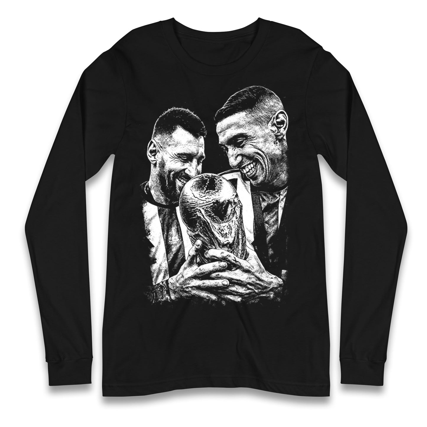 Lionel Messi Angel Di Maria Longsleeve T Shirt