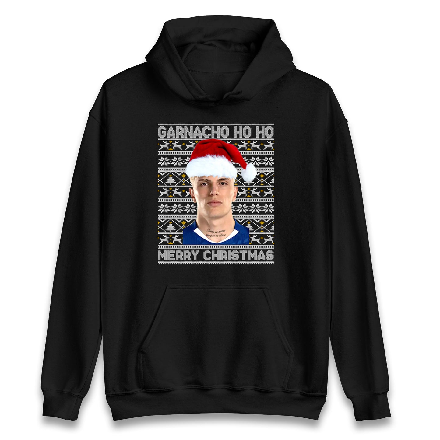 Garnacho Christmas Hoodie