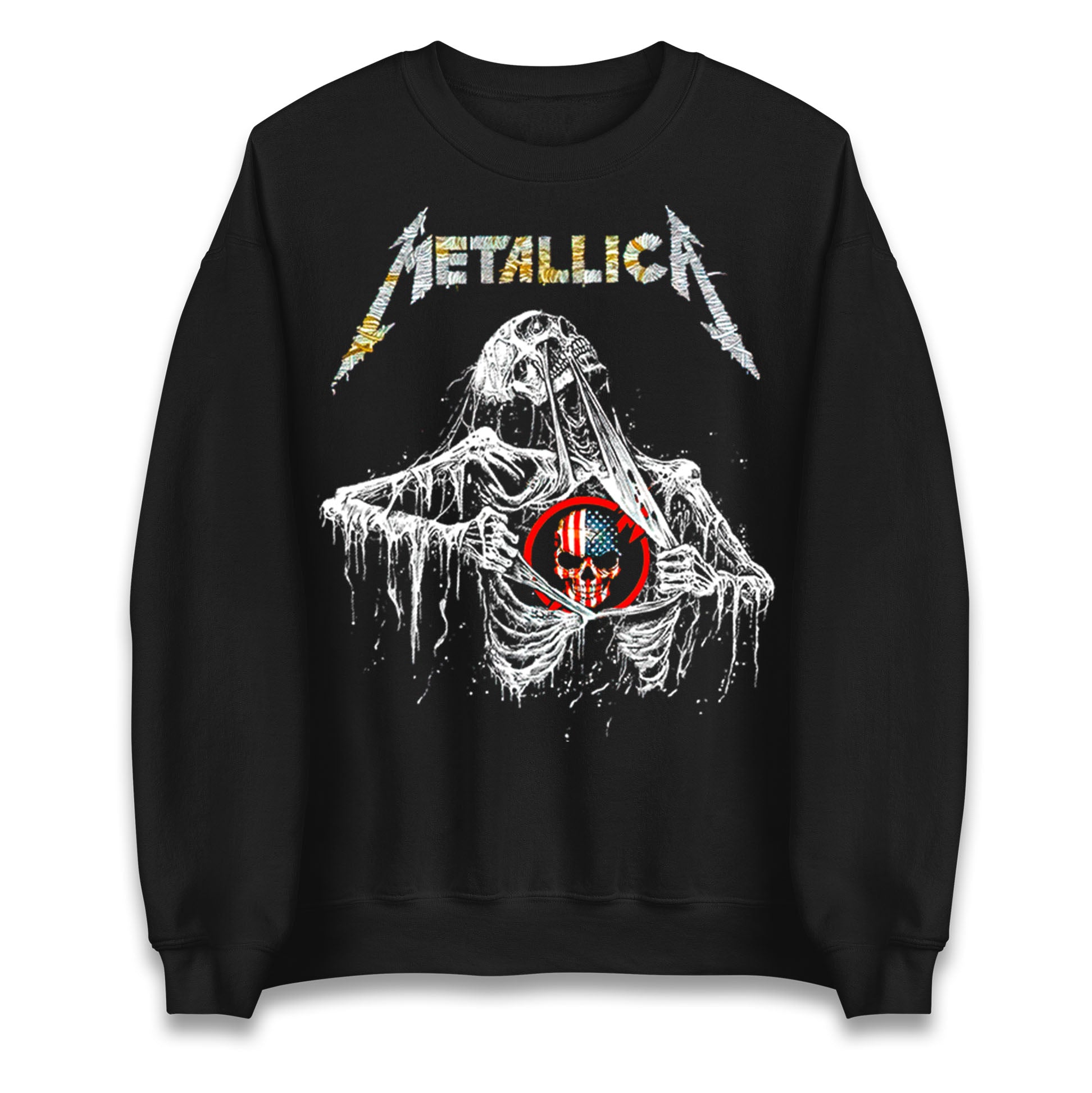 Metallica USA Skull Jumper