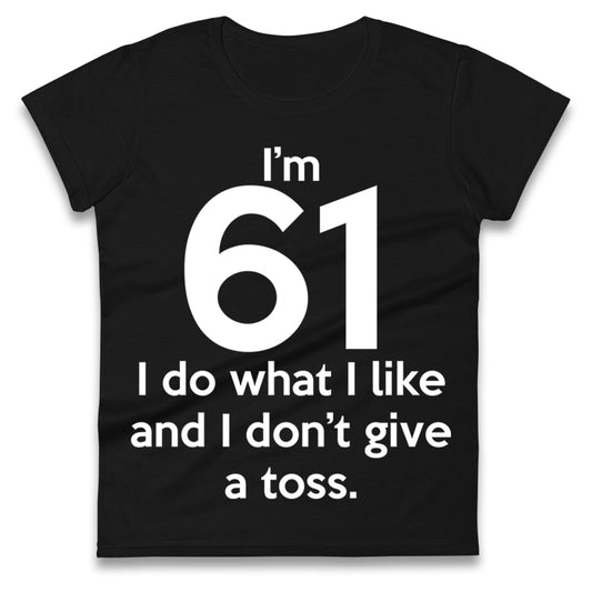 61th Birthday Ladies T Shirt