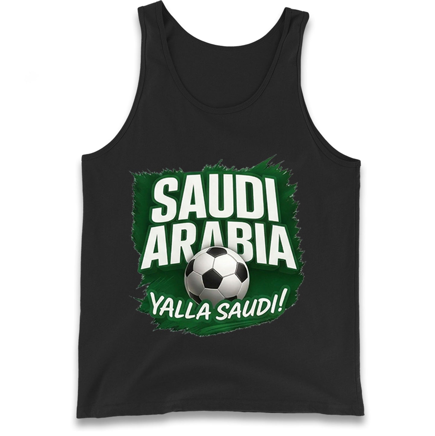 Saudi Arabia Retro World Cup Tank Top