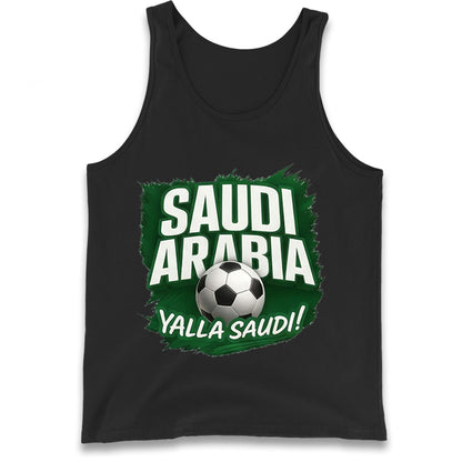 Saudi Arabia Retro World Cup Tank Top