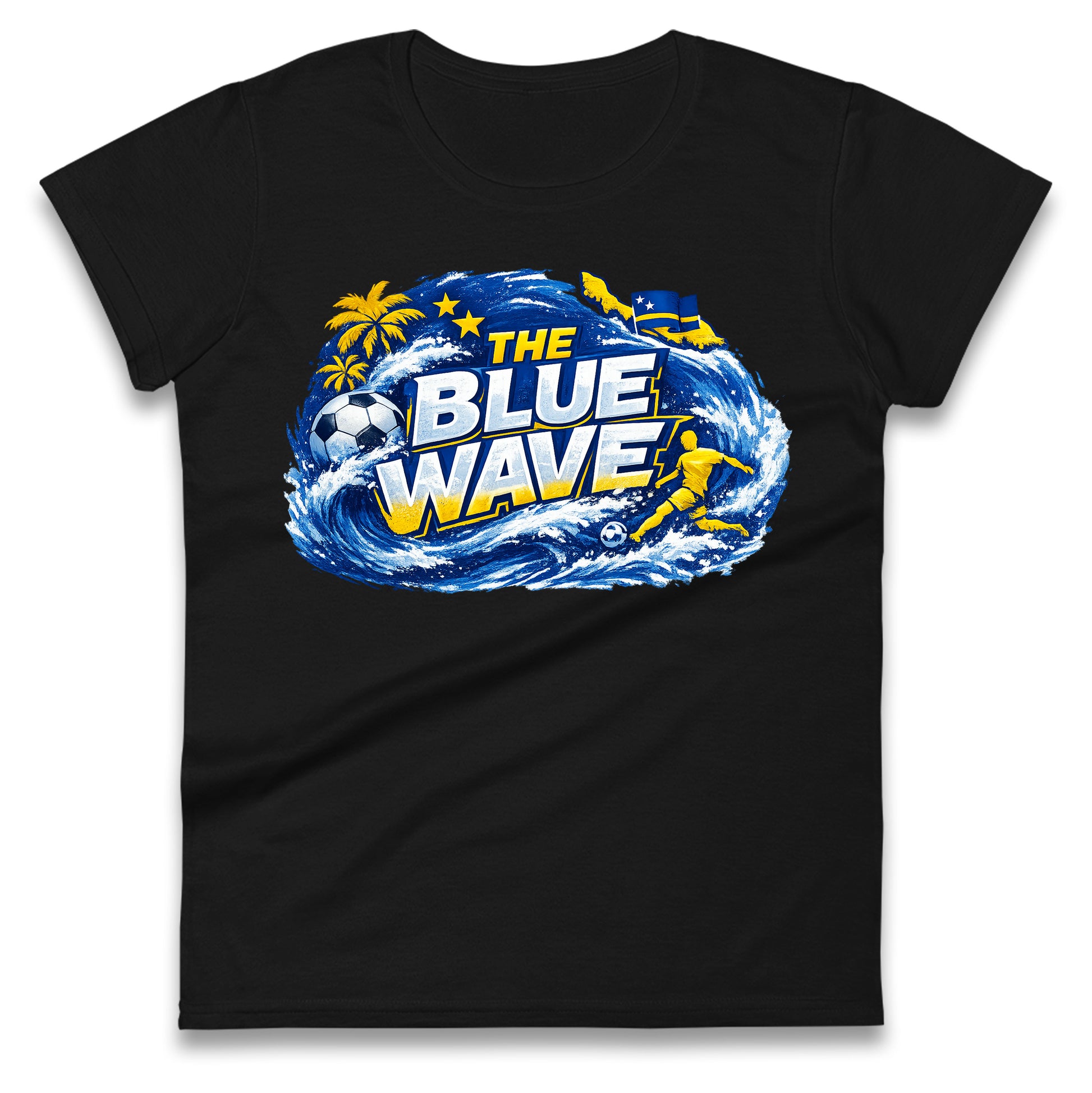 Curacao Football Ladies T Shirt