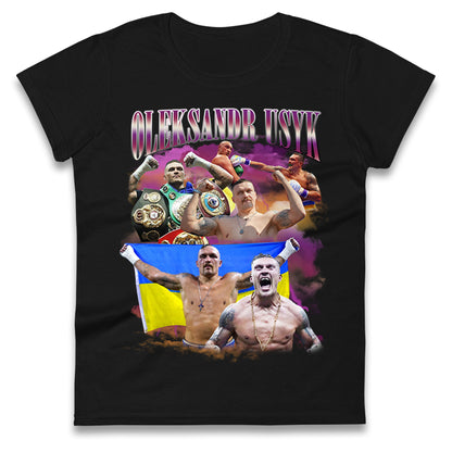 Oleksandr Usyk Ladies T Shirt UK