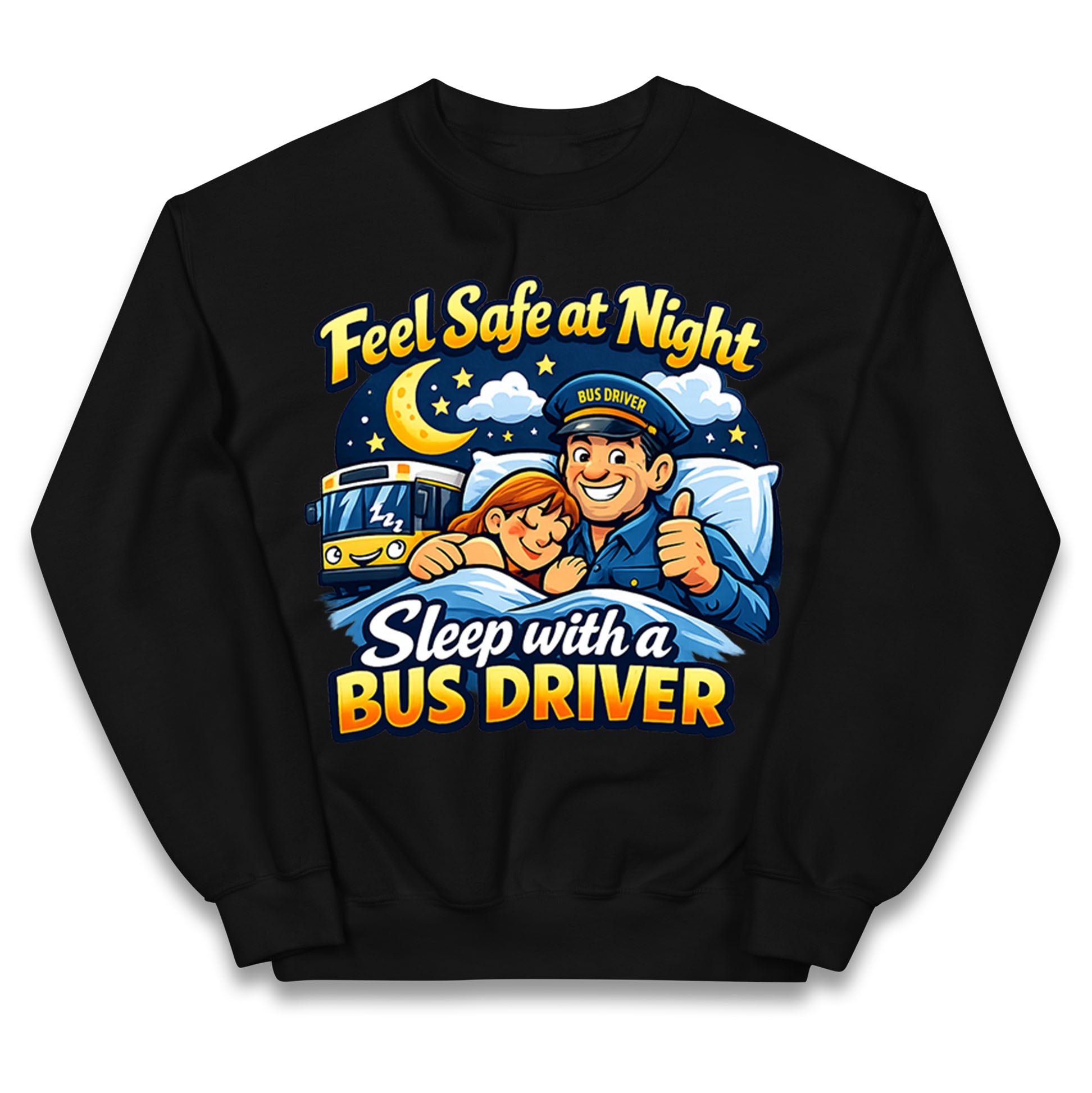 Bus Driver Job Title Kids Jumper
