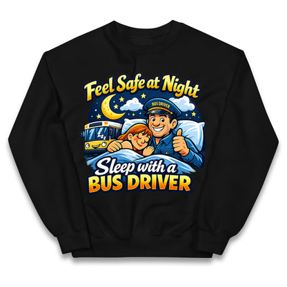 Bus Driver Job Title Kids Jumper