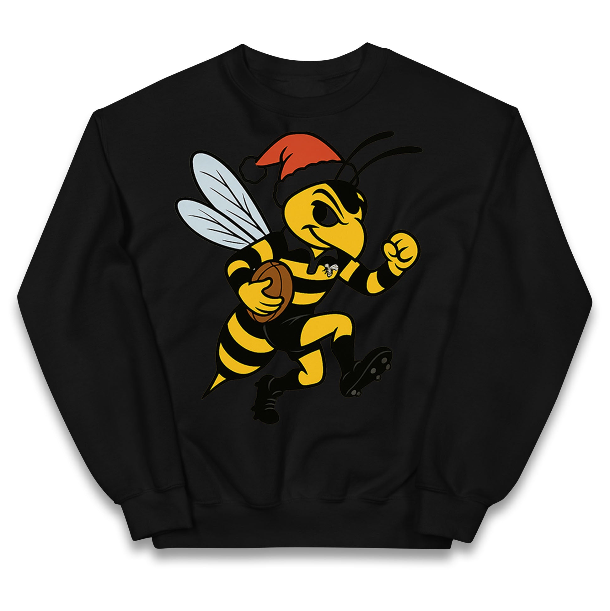 Wasps Rugby Christmas Kids Jumper