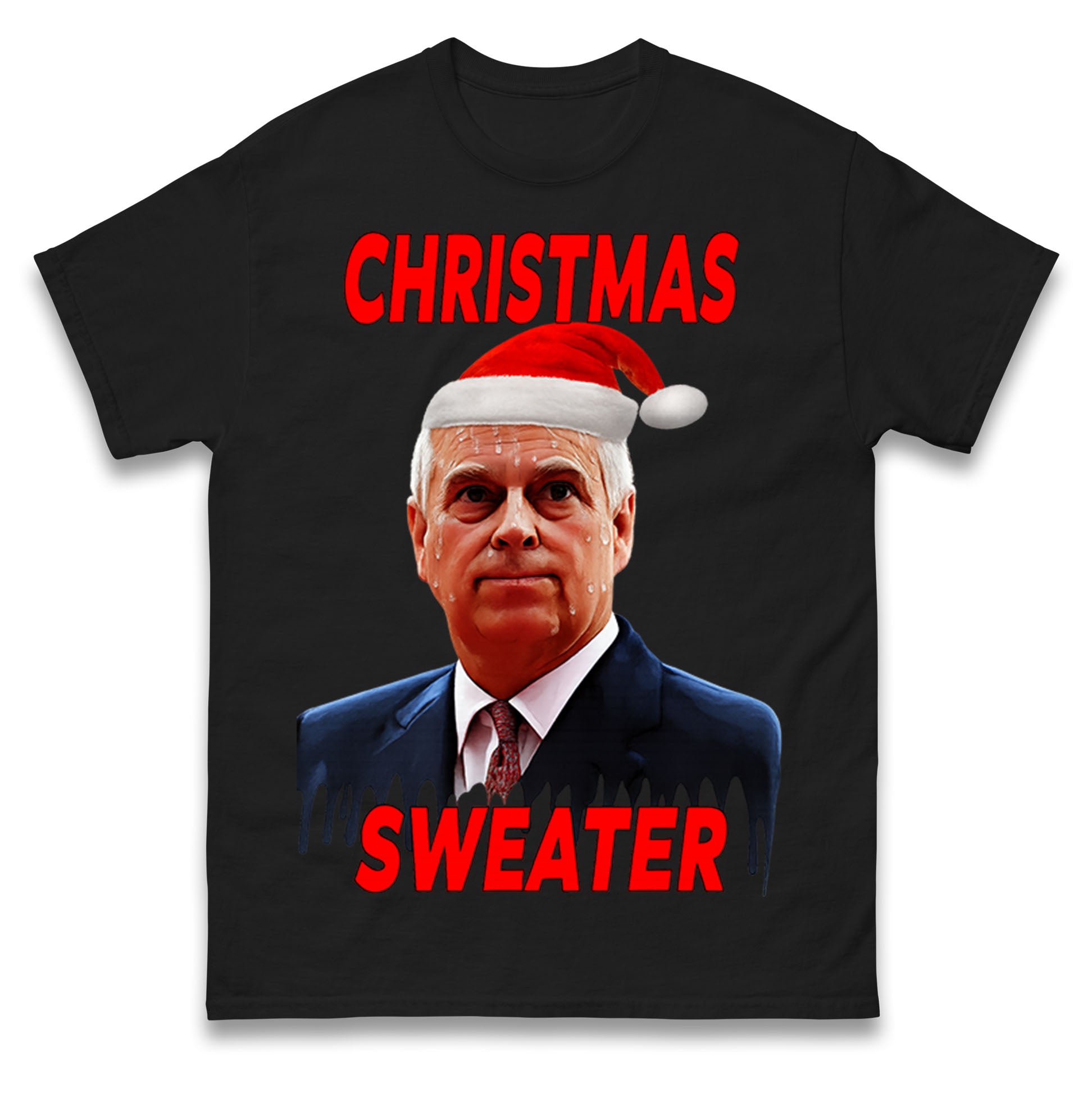 Prince Andrew Christmas T Shirt