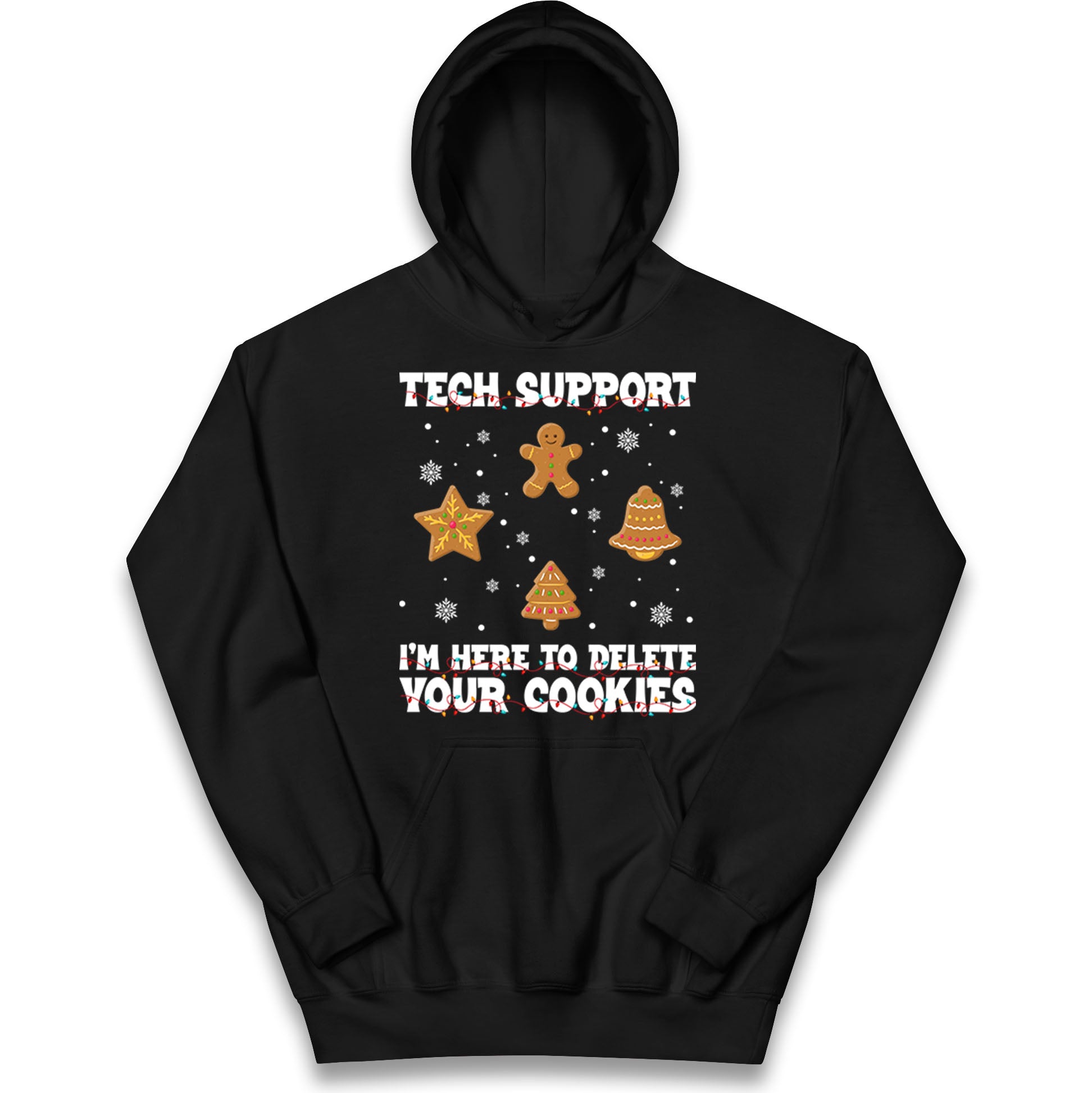 Delete Cookies Kids Hoodie