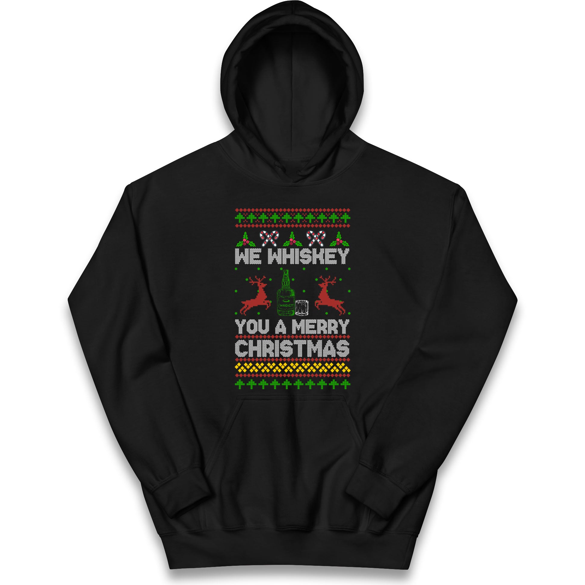 whisky Christmas Kids Hoodie