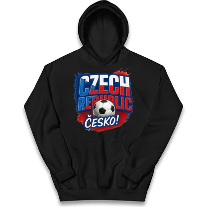 Czech Republic Kids Hoodie