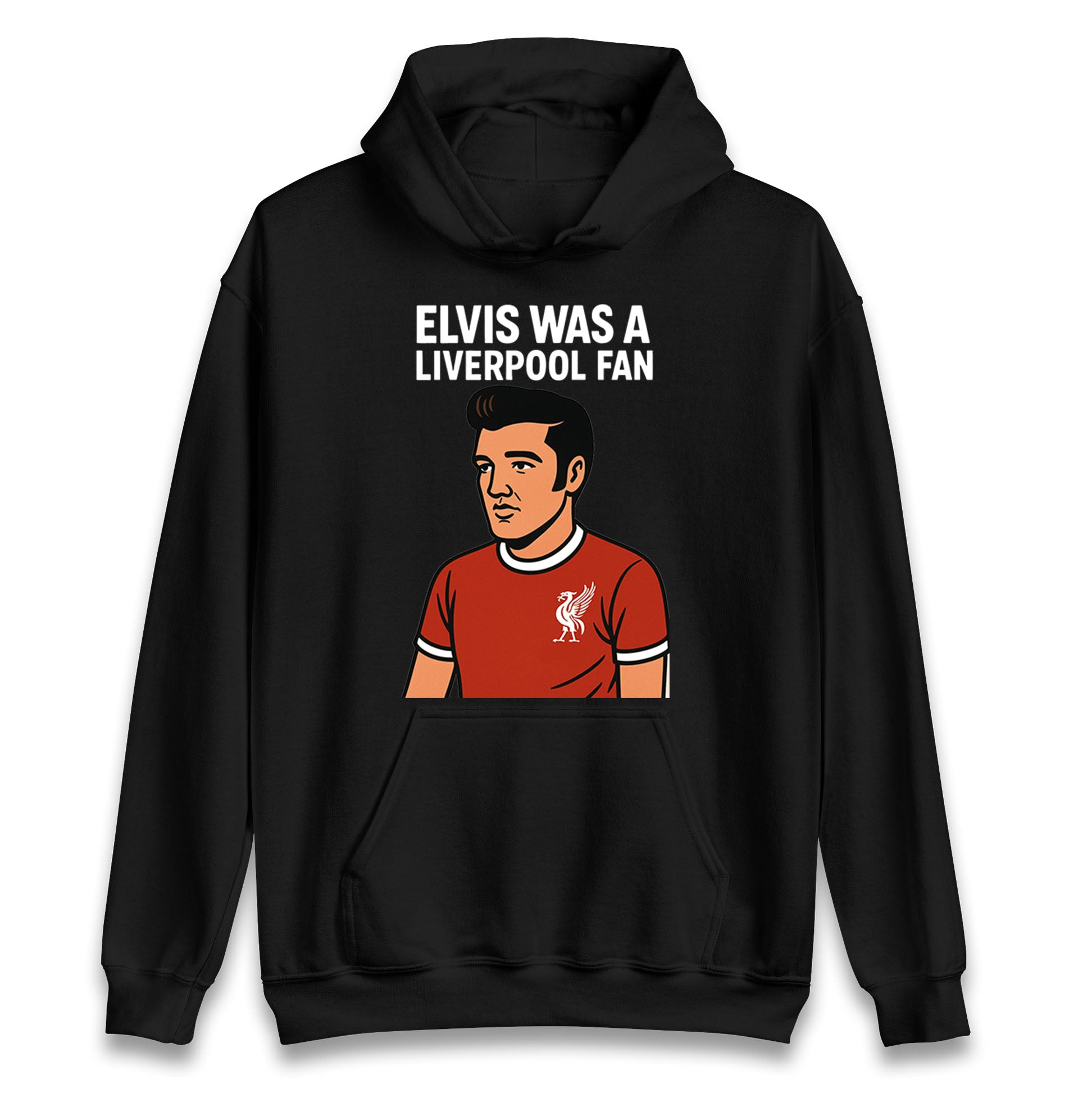 Elvis Presley Liverpool Football Hoodie