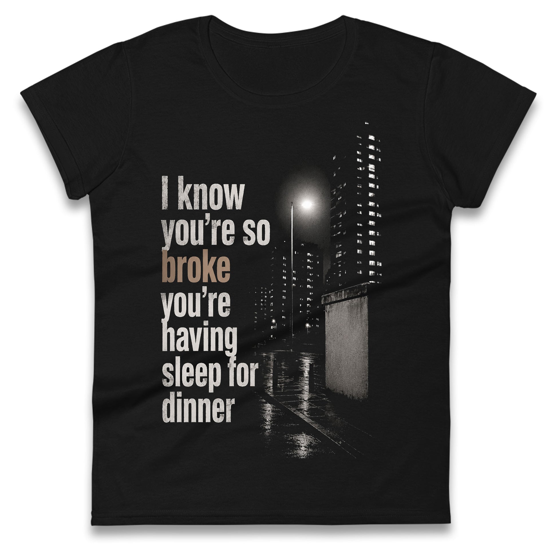 The Streets Band Tour Ladies T Shirt