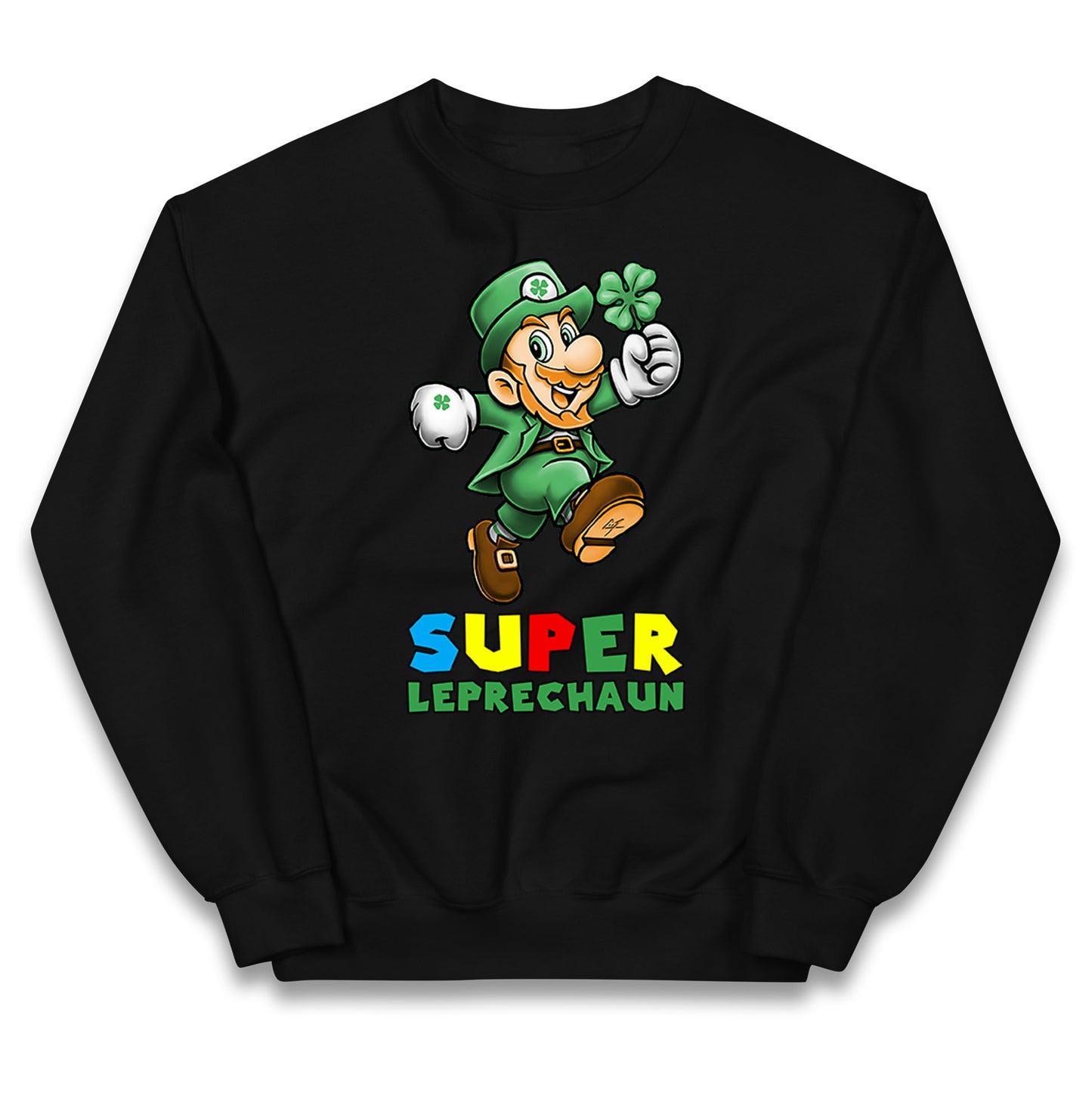 Super Leprechaun St. Patrick's Day kids Jumper