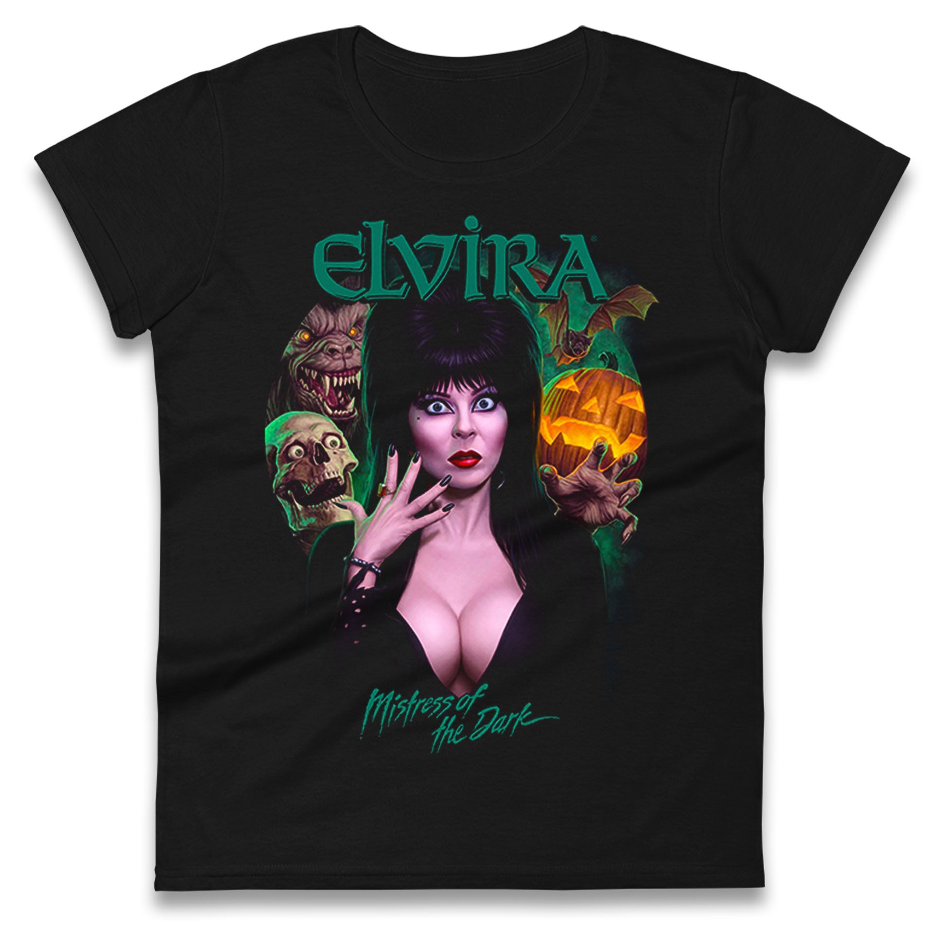 Elvira Mistress Of The Dark Ladies T Shirt