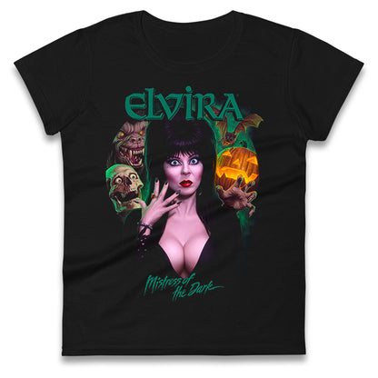 Elvira Mistress Of The Dark Ladies T Shirt