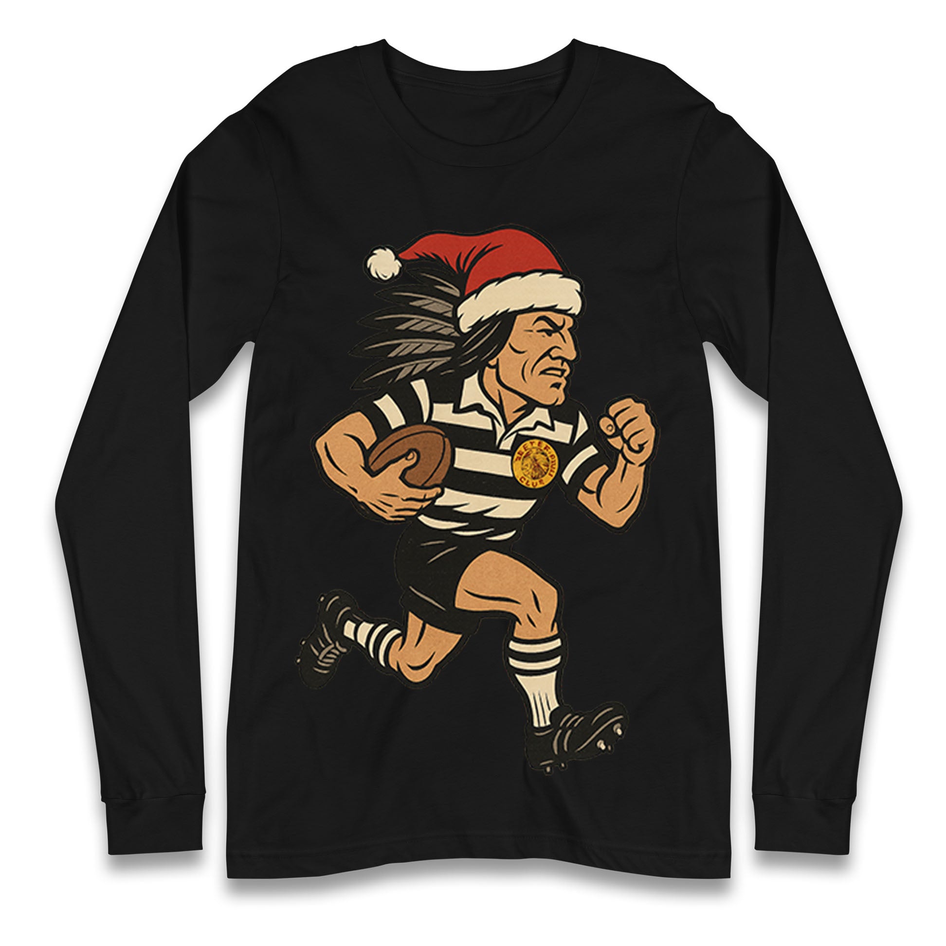Newcastle Falcons Christmas Longsleeve T Shirt