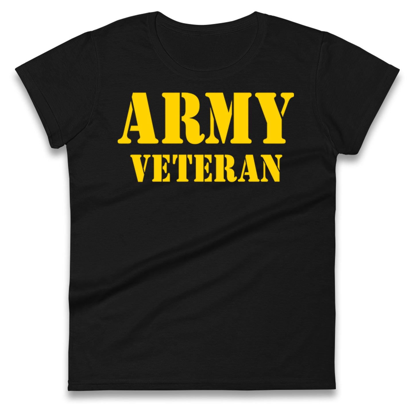 Army Veteran Ladies T Shirt