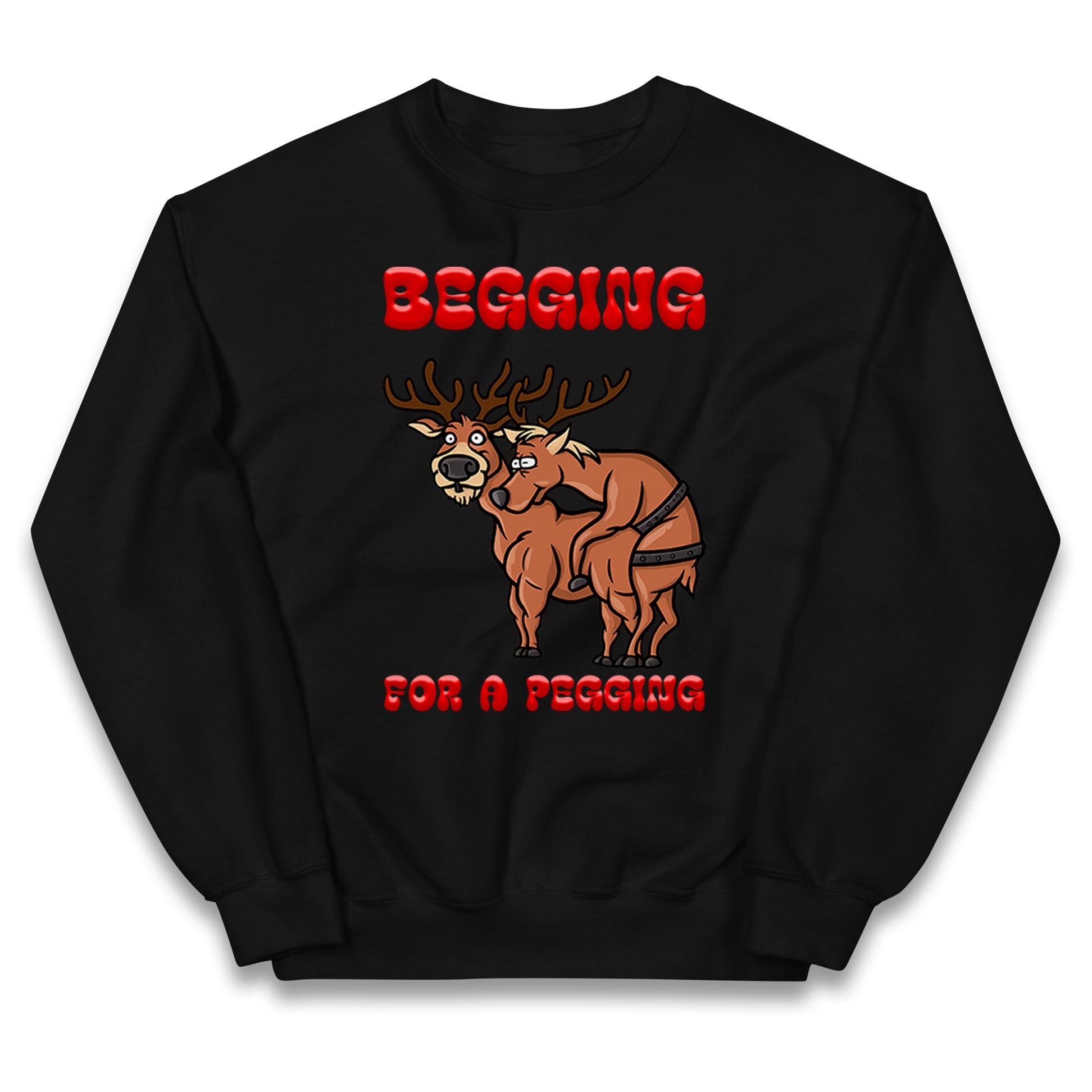 Deer Christmas Kids Jumper