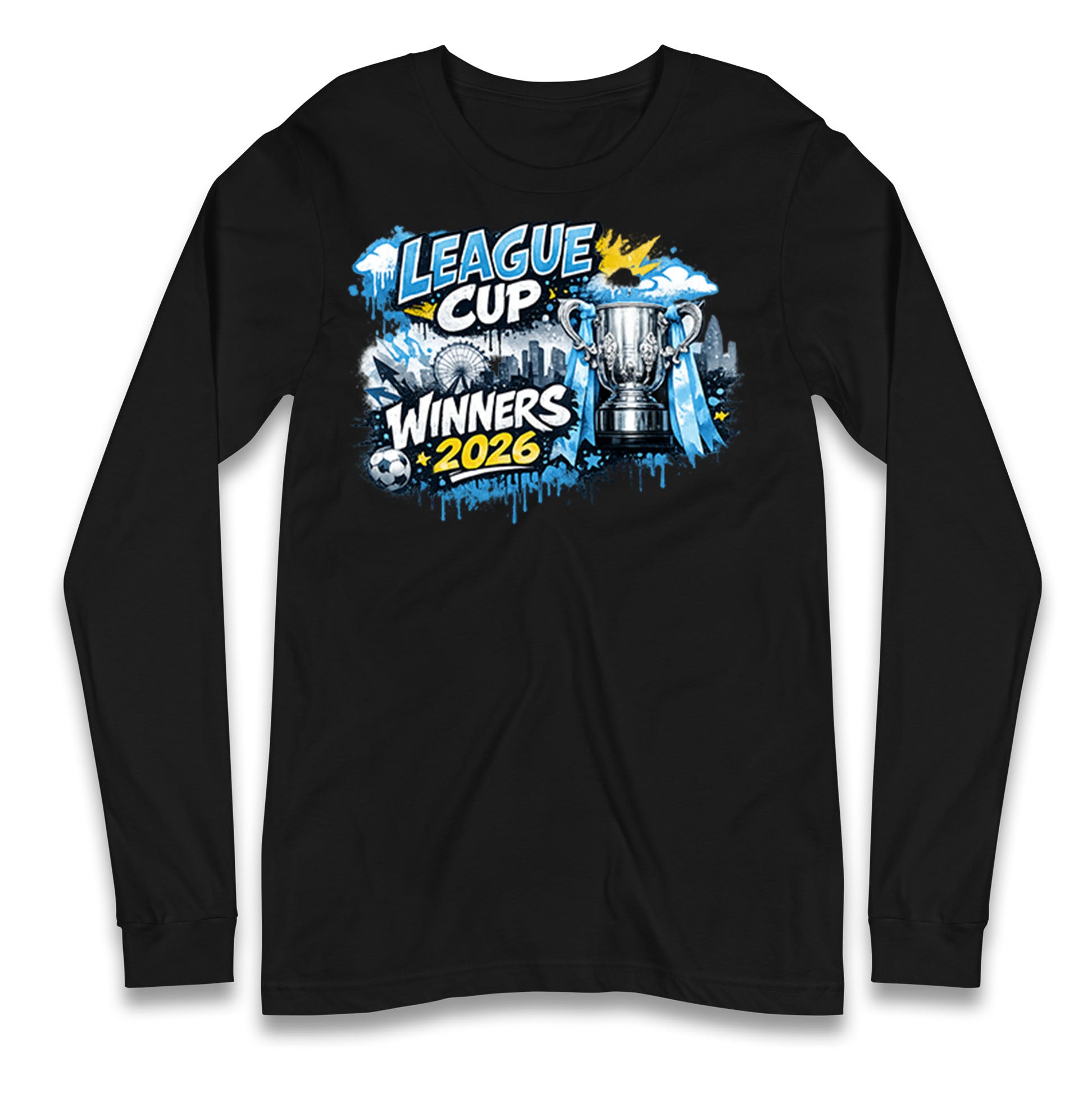 Man City League Cup Winners 2026 Longsleeve T Shirt