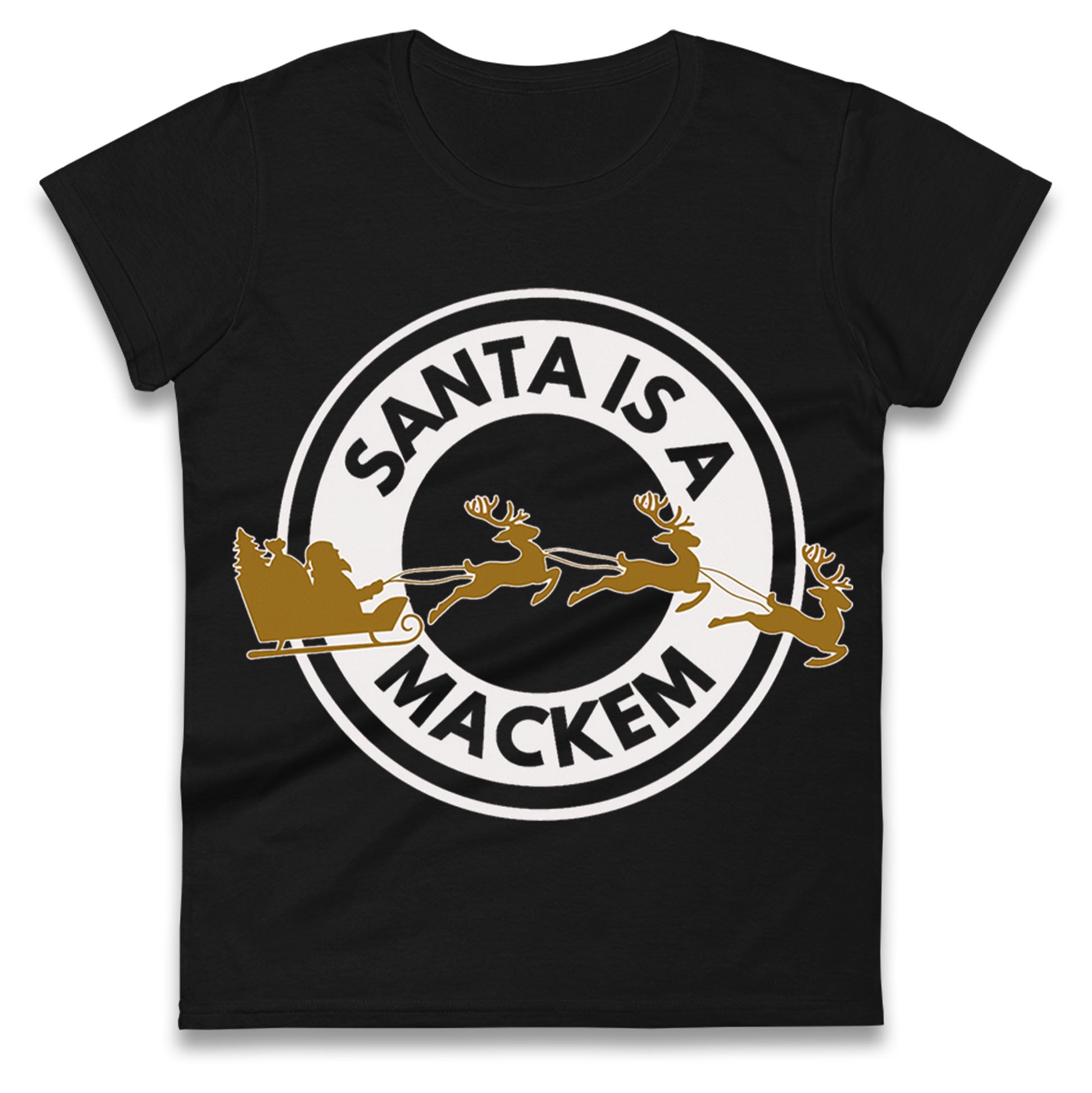 Sunderland AFC Christmas Ladies T Shirt
