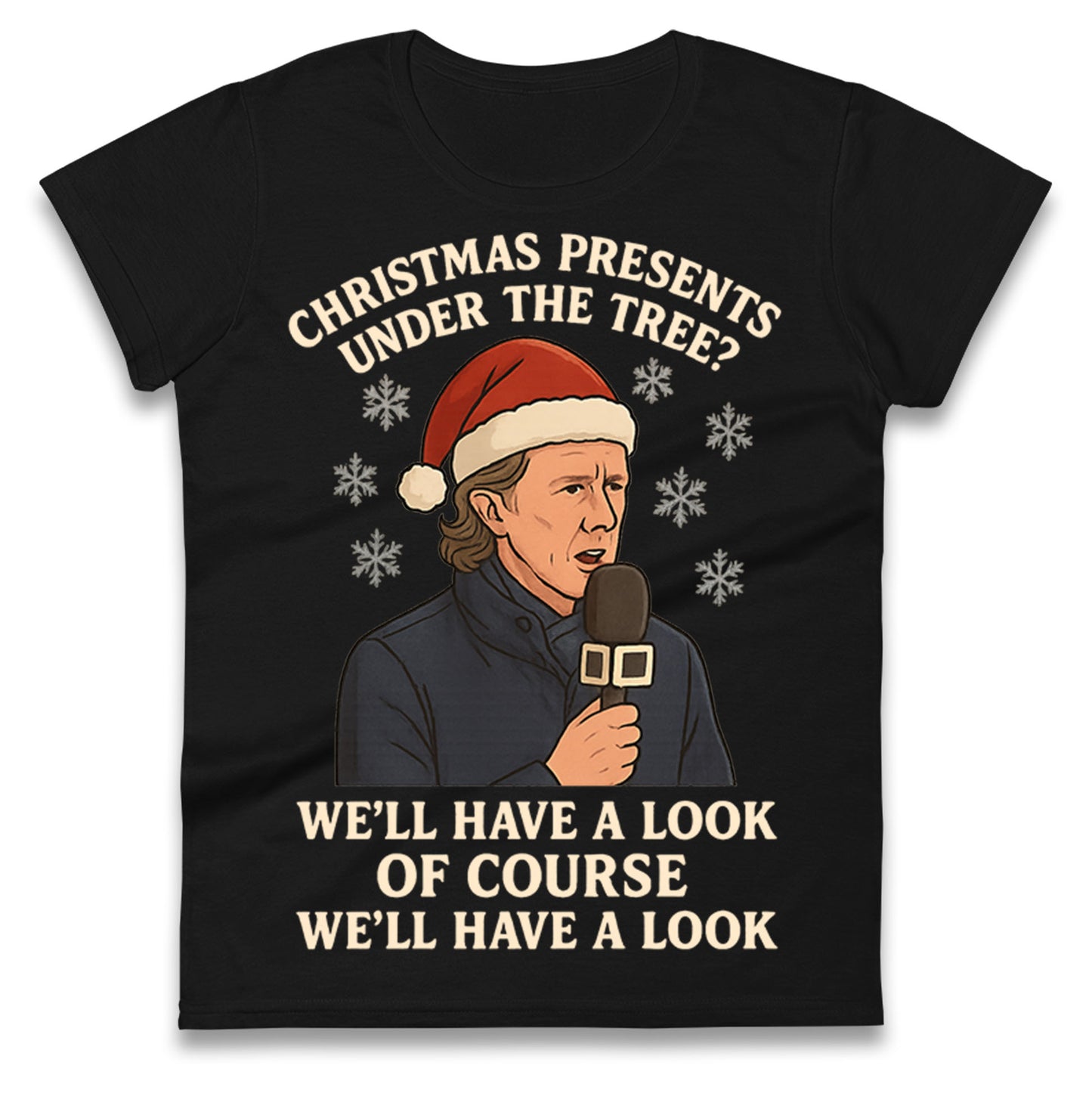 Steve McManaman Christmas Ladies T Shirt
