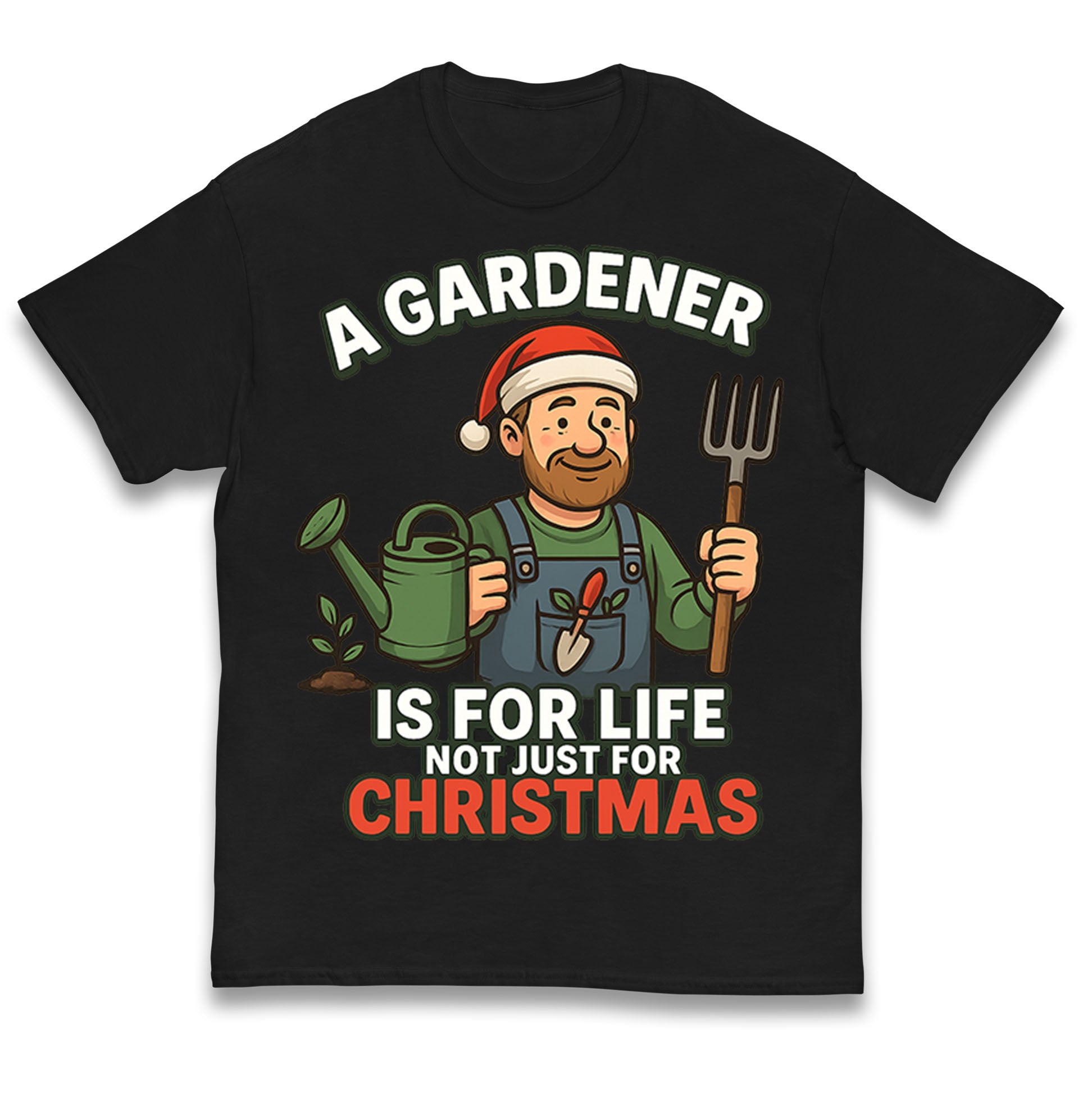 Gardener Christmas Kids T Shirt